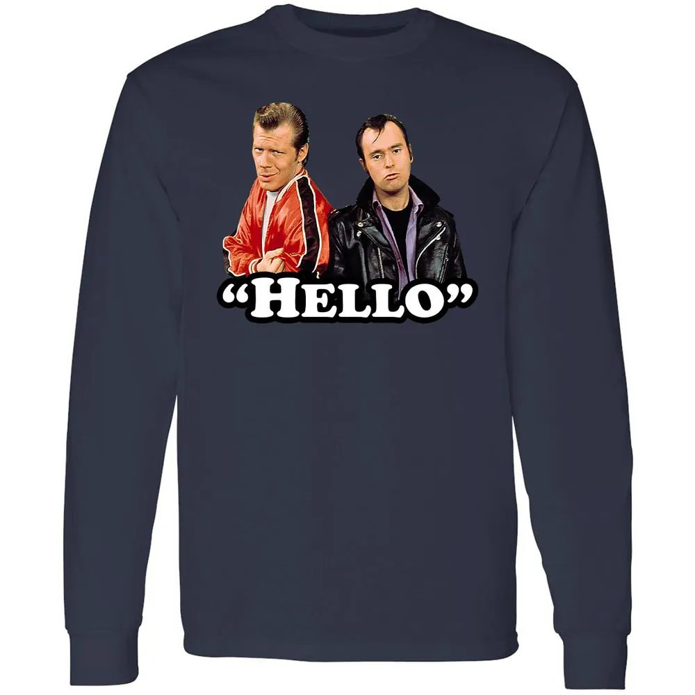 Long Sleeve T-Shirt - EAH4RNDV - Navy - 12