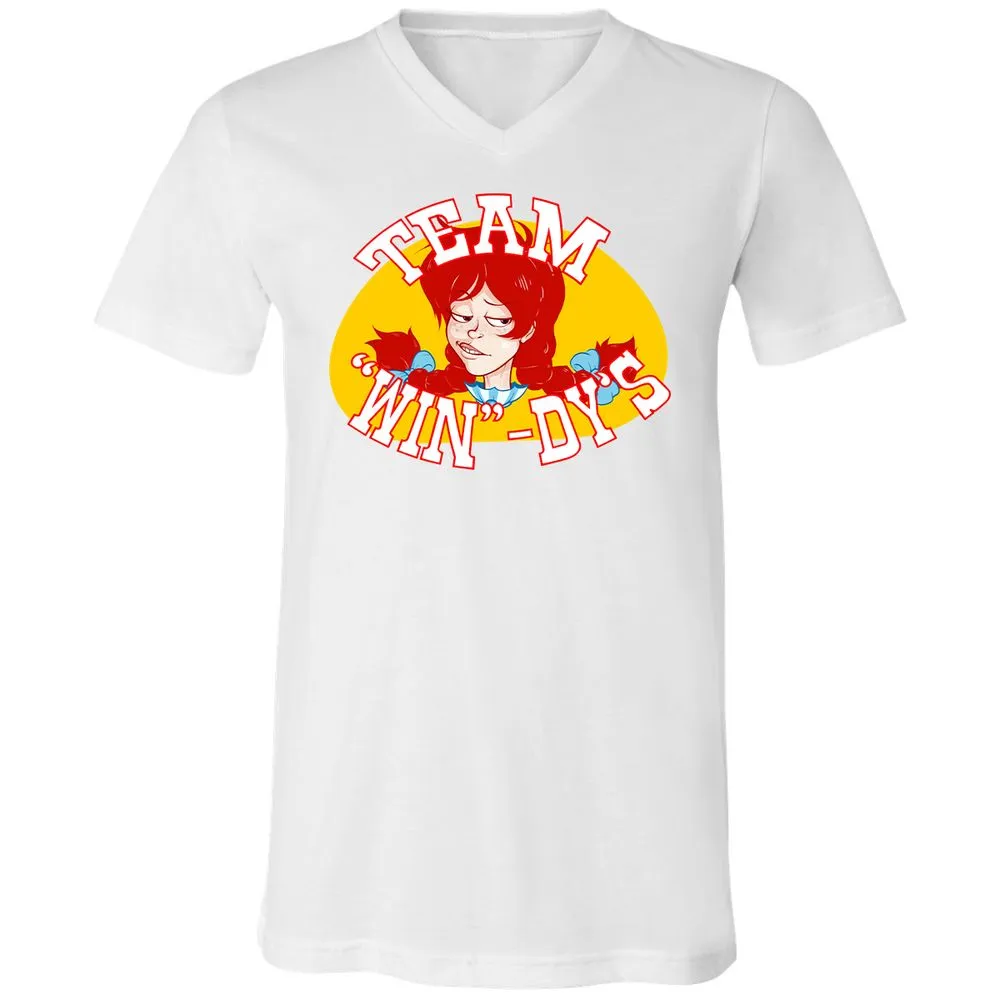 Unisex V-Neck T-Shirt - K9EUERJX - White - 5