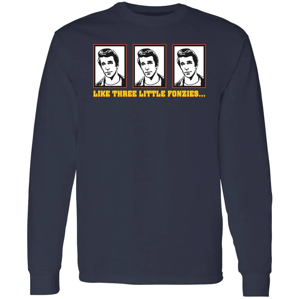 Long Sleeve T-Shirt - GC8MG52Q - Navy - 2