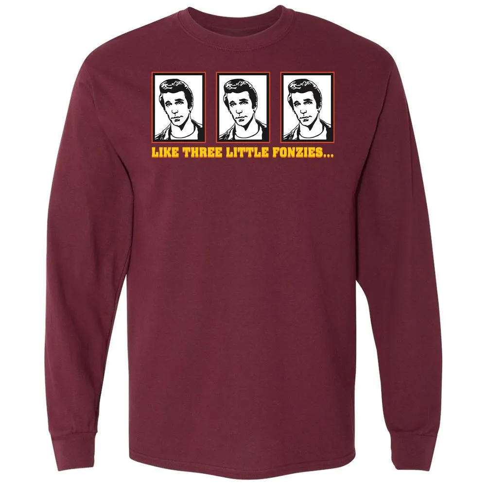 Long Sleeve T-Shirt - GC8MG52Q - Maroon - 11