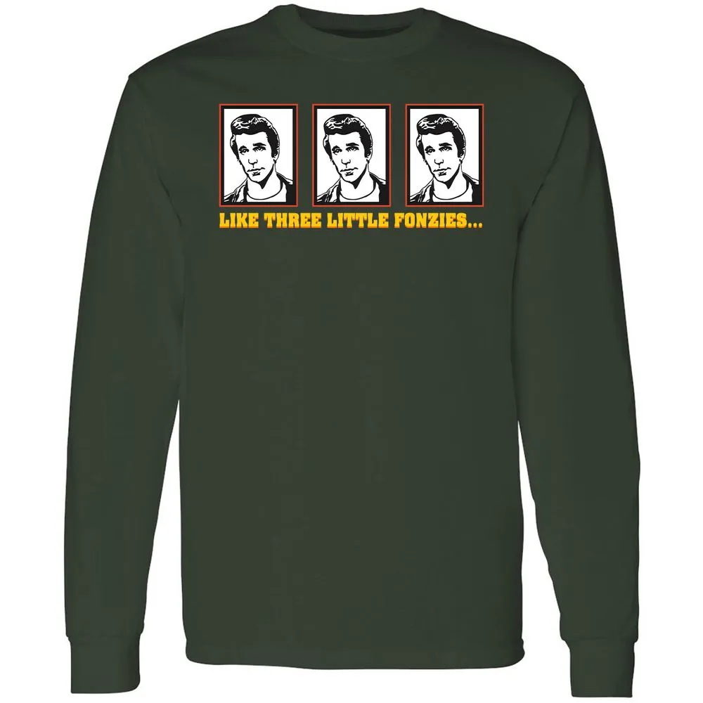 Long Sleeve T-Shirt - GC8MG52Q - Forest Green - 4