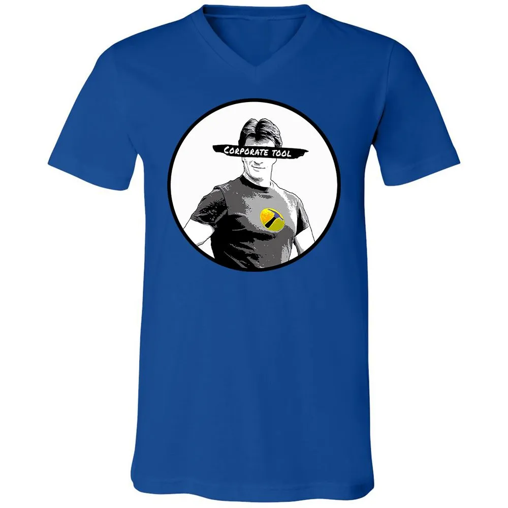 Unisex V-Neck T-Shirt - JAVDXXLA - True Royal - 4