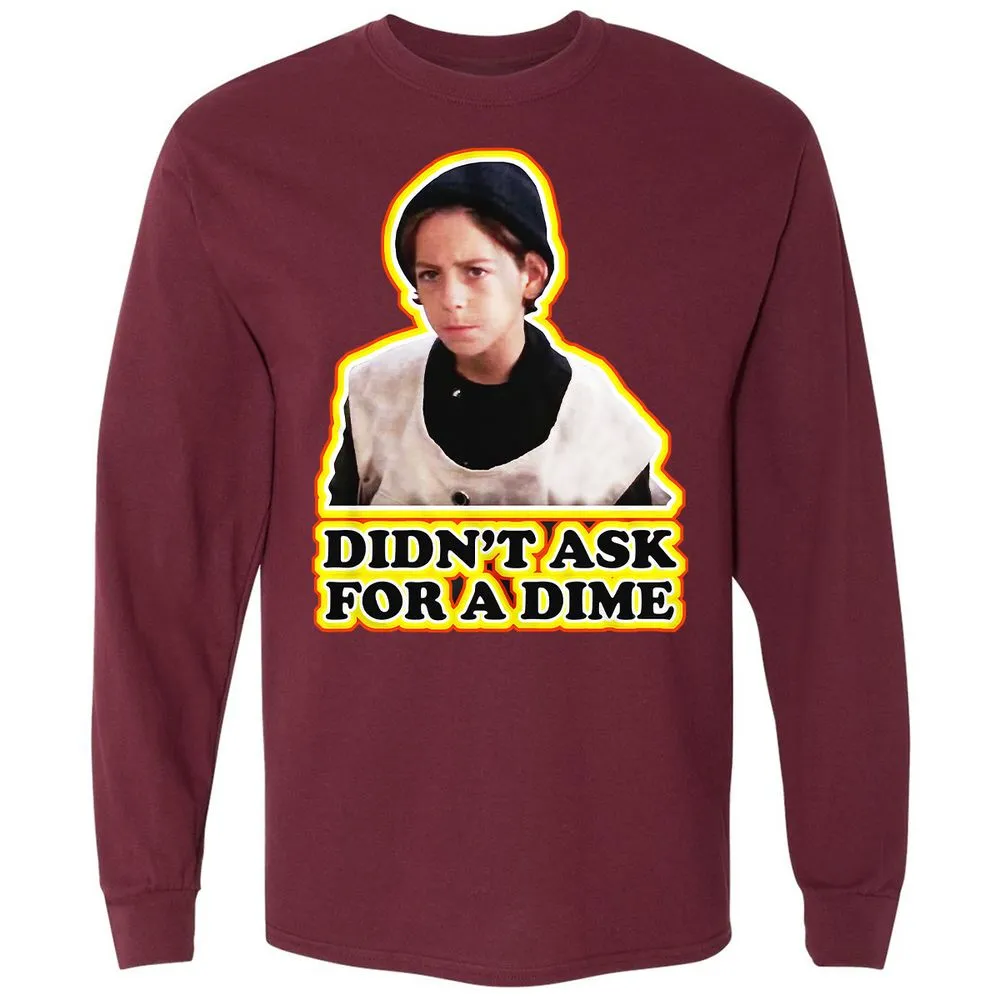 Long Sleeve T-Shirt - A9ZH8JLH - Maroon - 11