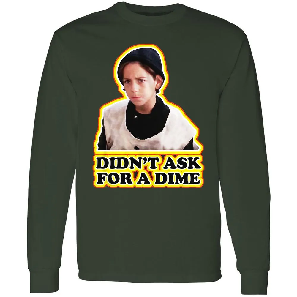 Long Sleeve T-Shirt - A9ZH8JLH - Forest Green - 4