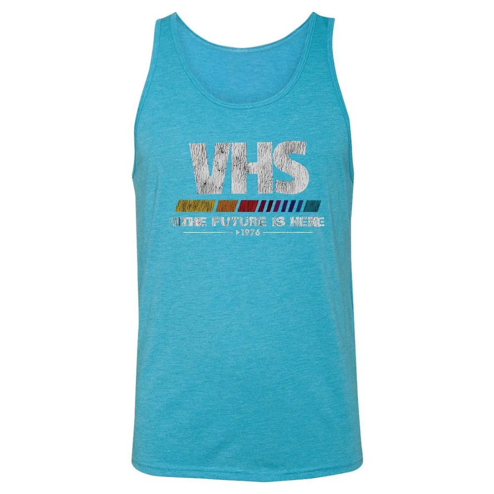 Unisex Jersey Tank - E2WTBH19 - Aqua Triblend - 3
