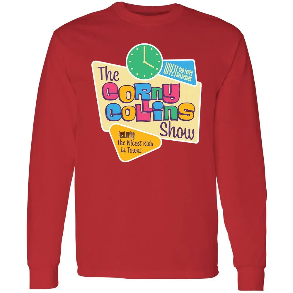 Long Sleeve T-Shirt - 5AAG79B9 - Red - 14