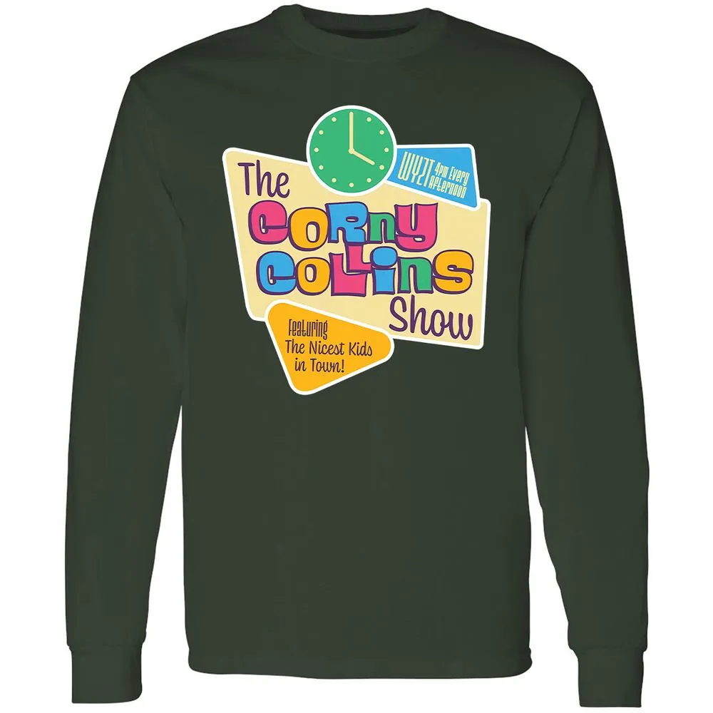 Long Sleeve T-Shirt - 5AAG79B9 - Forest Green - 4