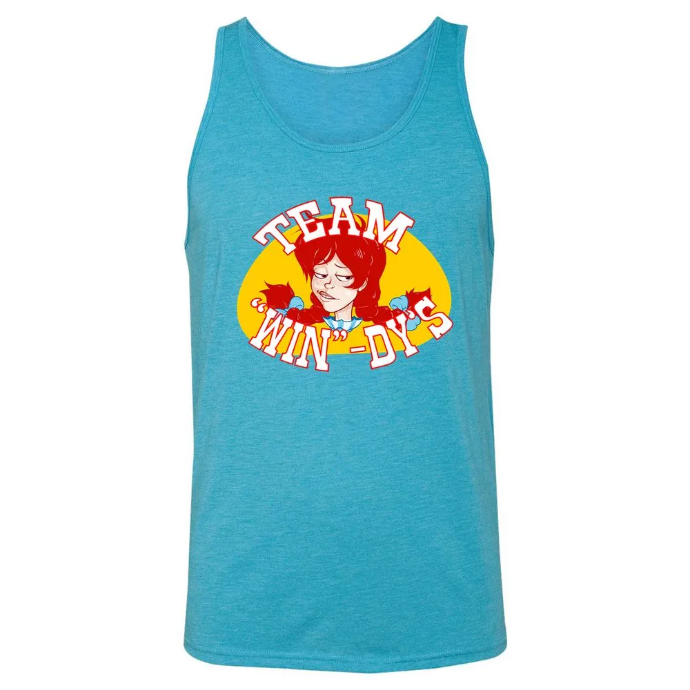 Unisex Jersey Tank - QZ8UMLJZ - Aqua Triblend - 3