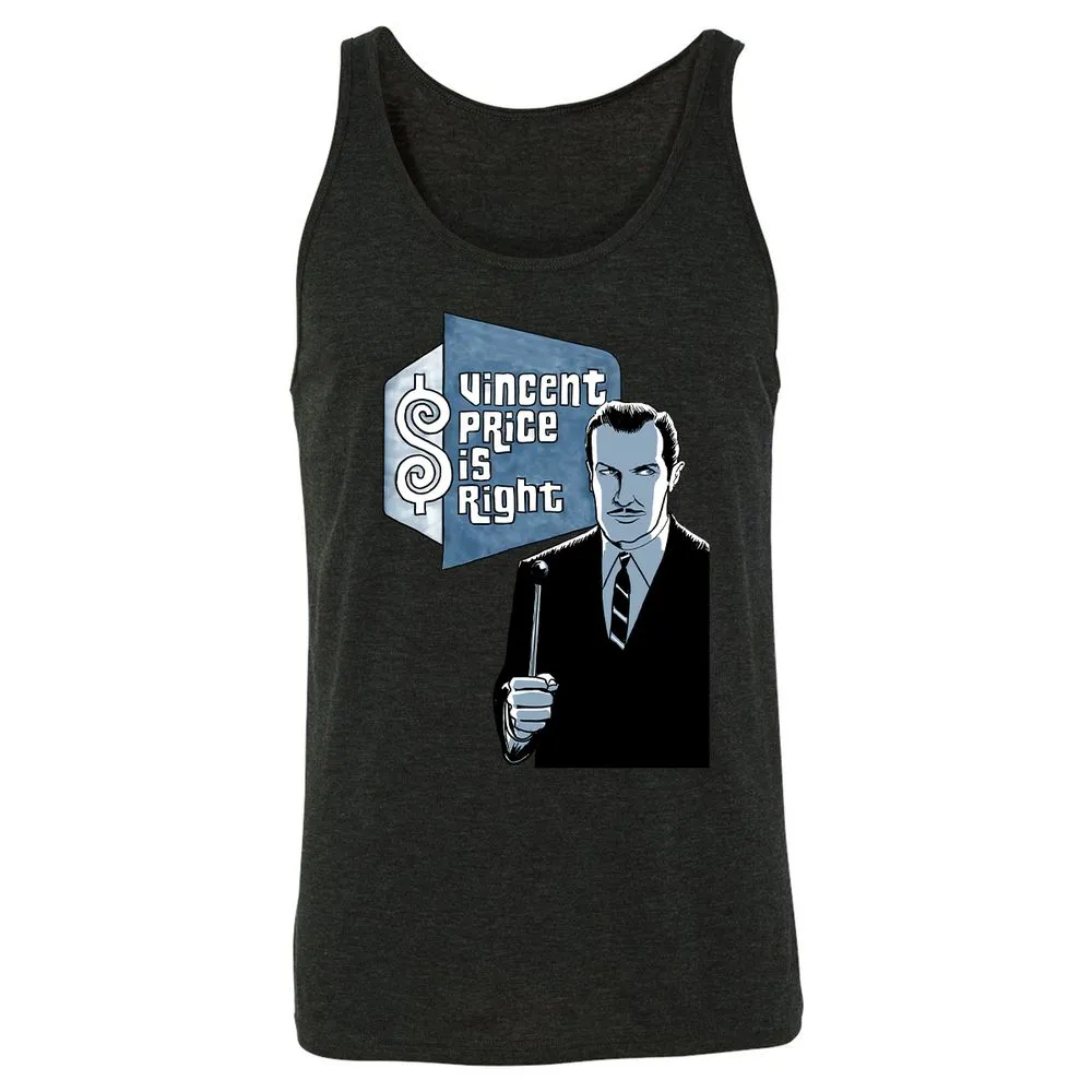 Unisex Jersey Tank - 9WZURKSB - Charcoal Black Triblend - 5
