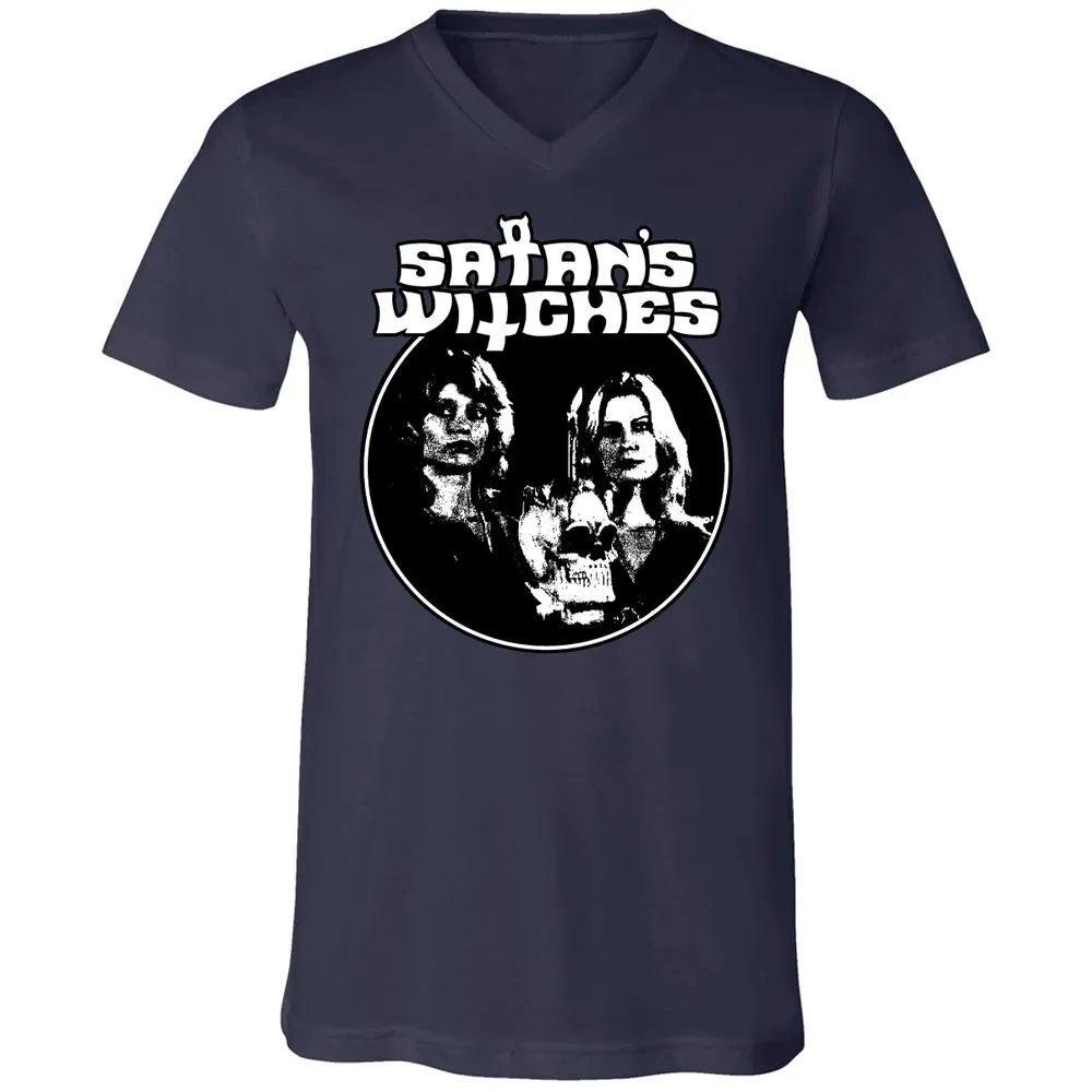 Unisex V-Neck T-Shirt - ZT5M5KW8 - Navy - 2