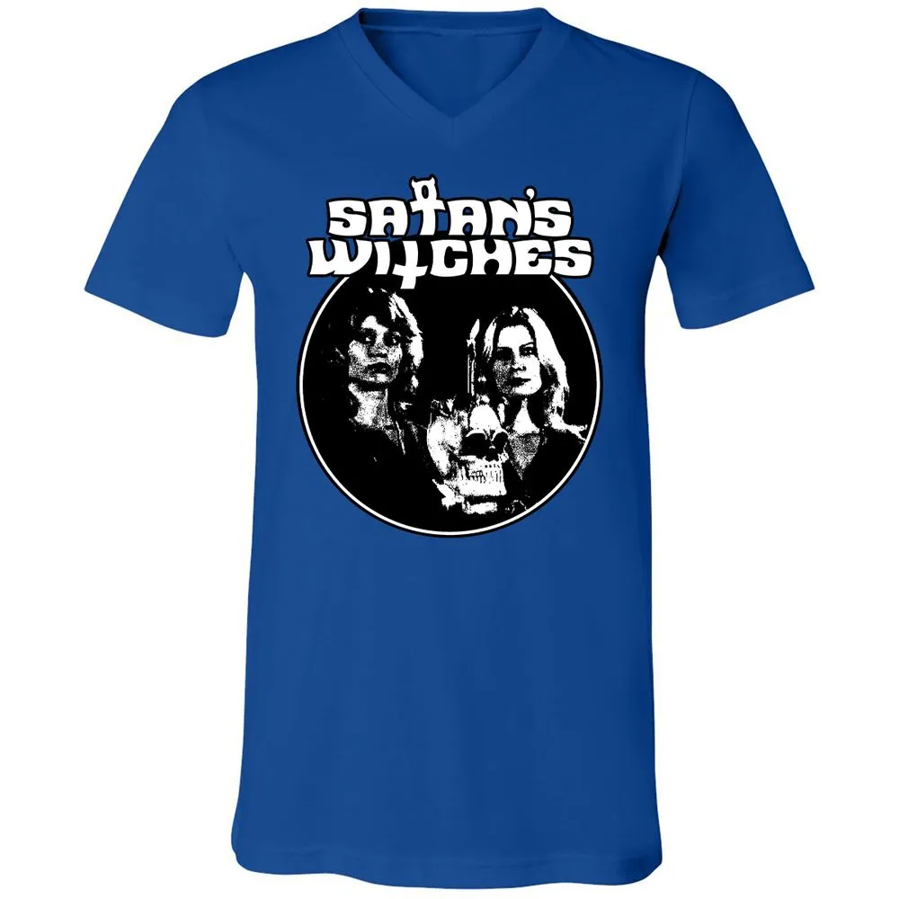 Unisex V-Neck T-Shirt - ZT5M5KW8 - True Royal - 4