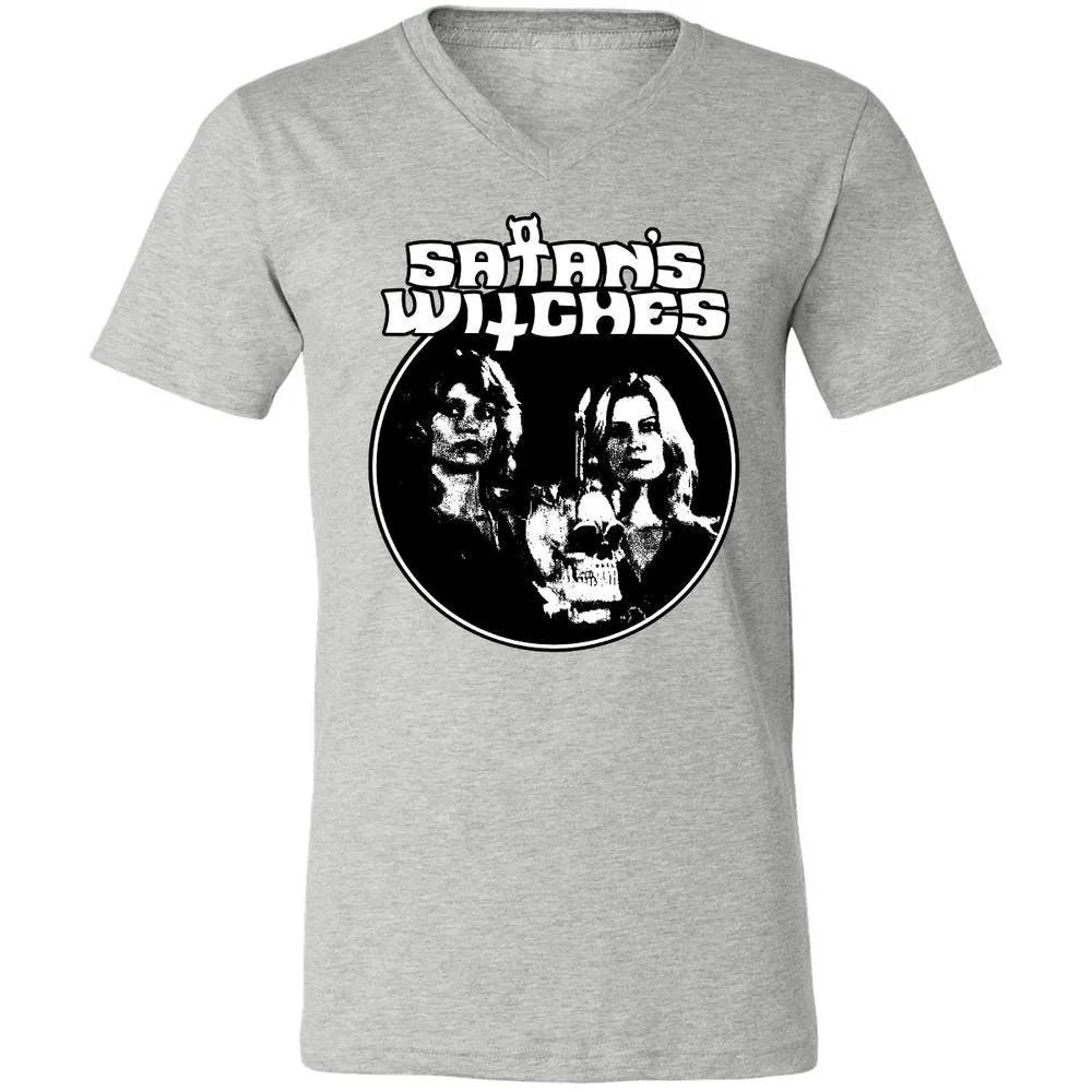 Unisex V-Neck T-Shirt - ZT5M5KW8 - Athletic Heather - 7