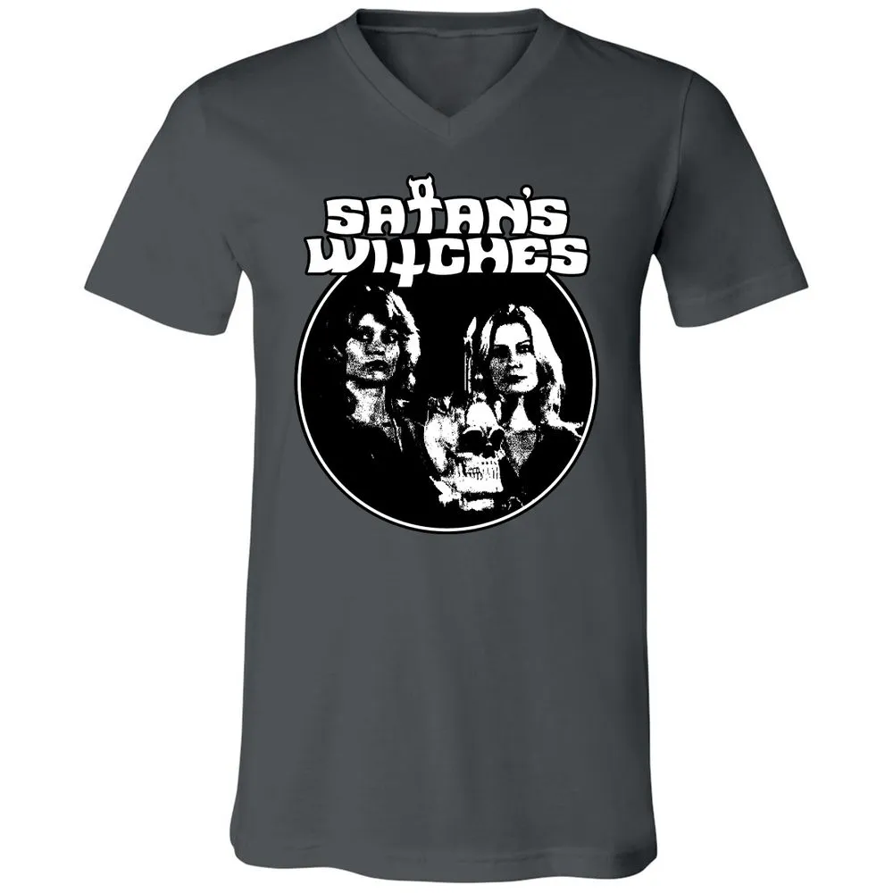 Unisex V-Neck T-Shirt - ZT5M5KW8 - Asphalt - 12