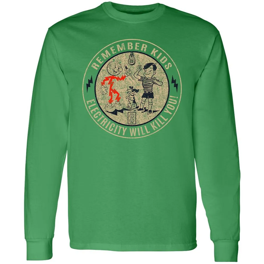 Long Sleeve T-Shirt - XWDCM9C8 - Irish Green - 10