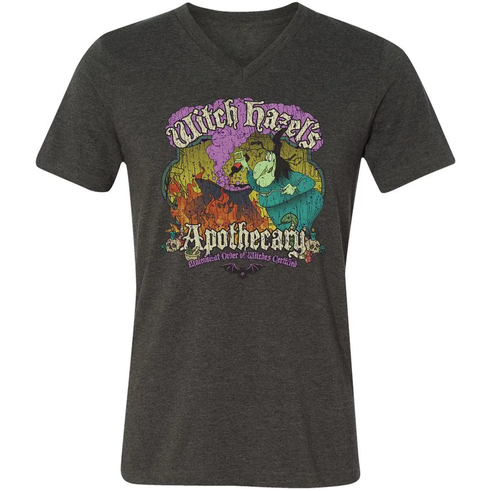 Unisex V-Neck T-Shirt - VM93RMDP - Dark Grey Heather - 8