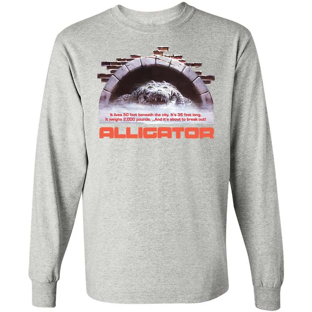 Long Sleeve T-Shirt - 5TE8R4AL - Ash - 7