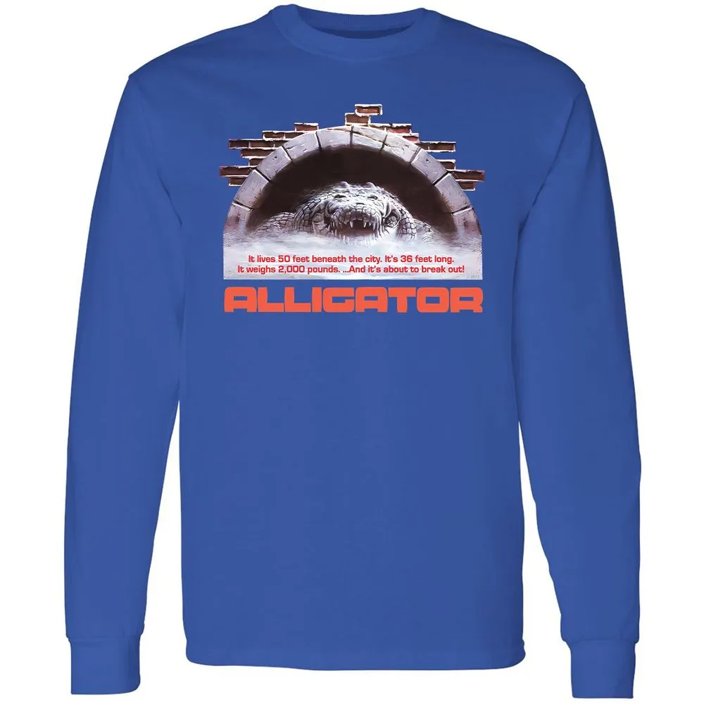 Long Sleeve T-Shirt - 5TE8R4AL - Royal - 8
