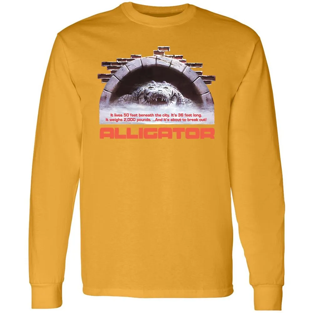 Long Sleeve T-Shirt - 5TE8R4AL - Gold - 9