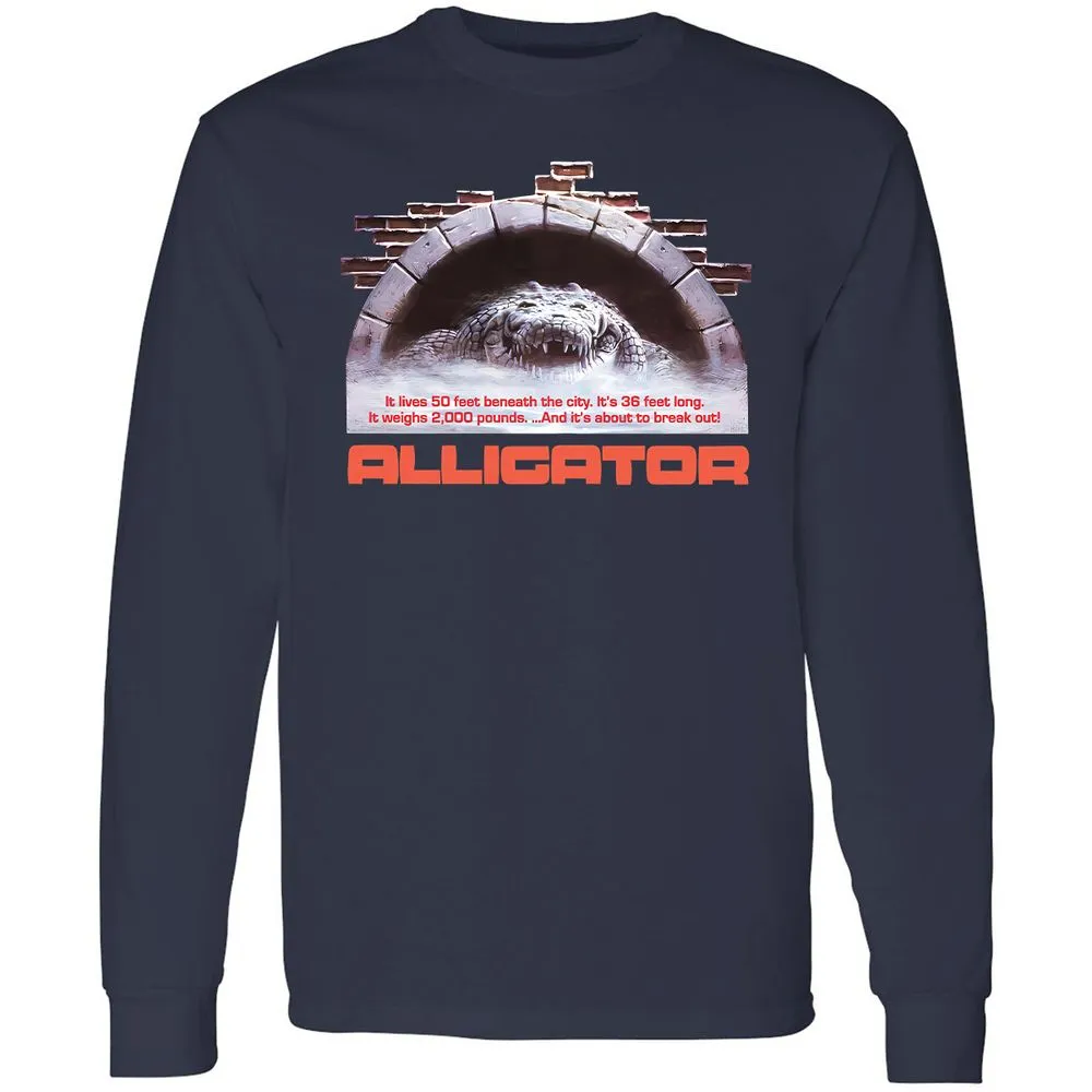 Long Sleeve T-Shirt - 5TE8R4AL - Navy - 2