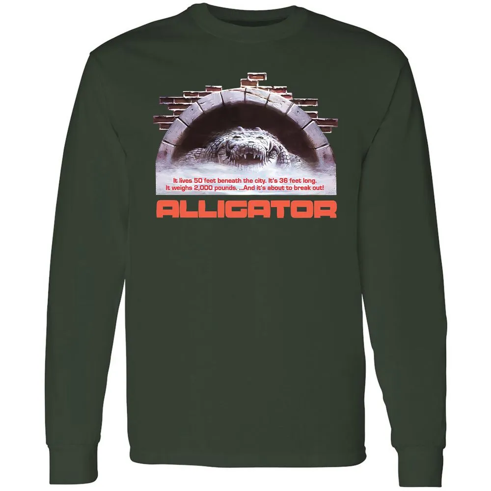 Long Sleeve T-Shirt - 5TE8R4AL - Forest Green - 4