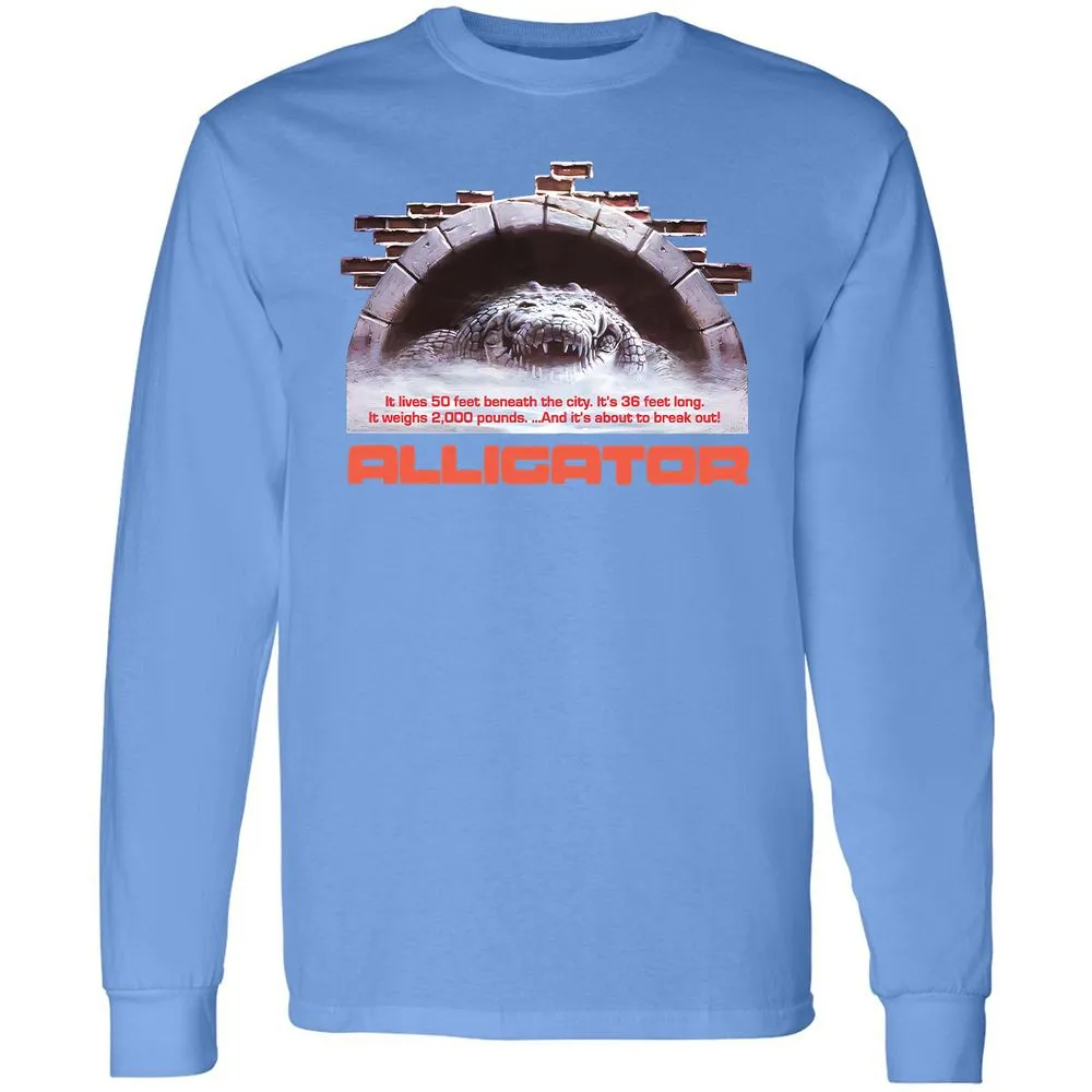 Long Sleeve T-Shirt - 5TE8R4AL - Carolina Blue - 12