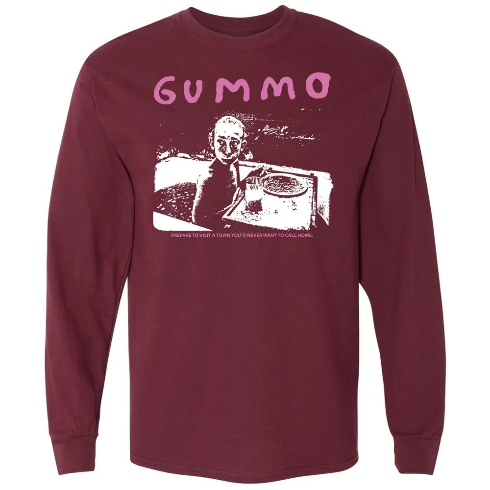 Long Sleeve T-Shirt - 856F7CHC - Maroon - 11
