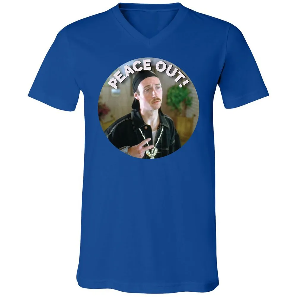 Unisex V-Neck T-Shirt - UNNGUHVA - True Royal - 4