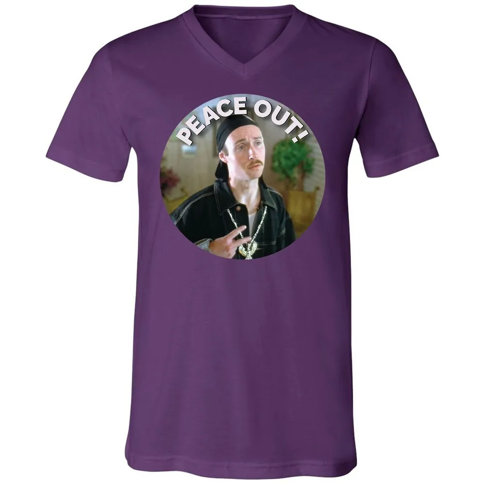 Unisex V-Neck T-Shirt - UNNGUHVA - Team Purple - 9
