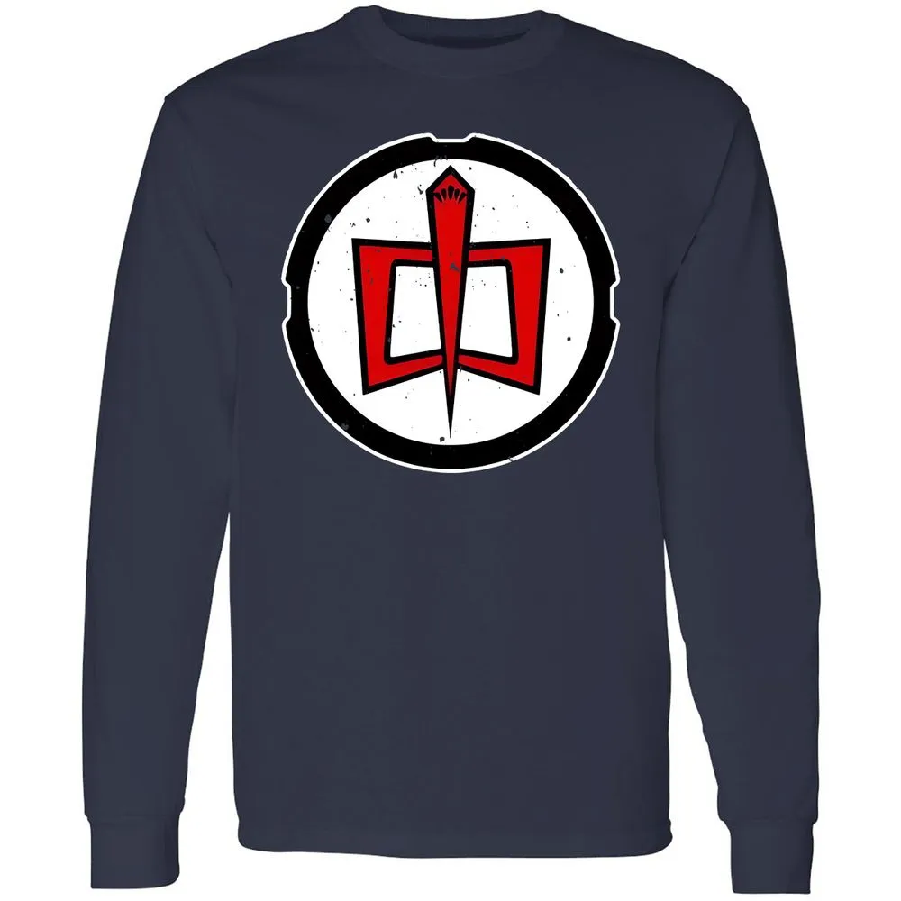 Long Sleeve T-Shirt - 9VAKQEX3 - Navy - 2