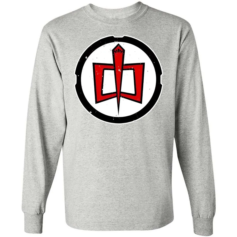 Long Sleeve T-Shirt - 9VAKQEX3 - Ash - 7