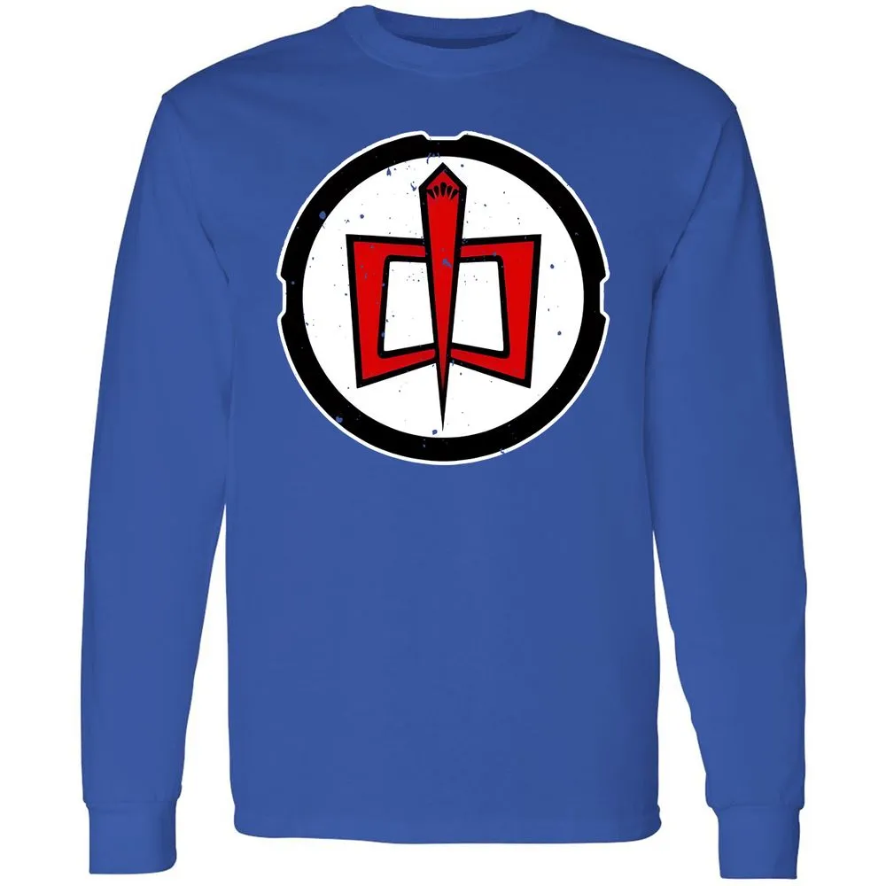 Long Sleeve T-Shirt - 9VAKQEX3 - Royal - 8