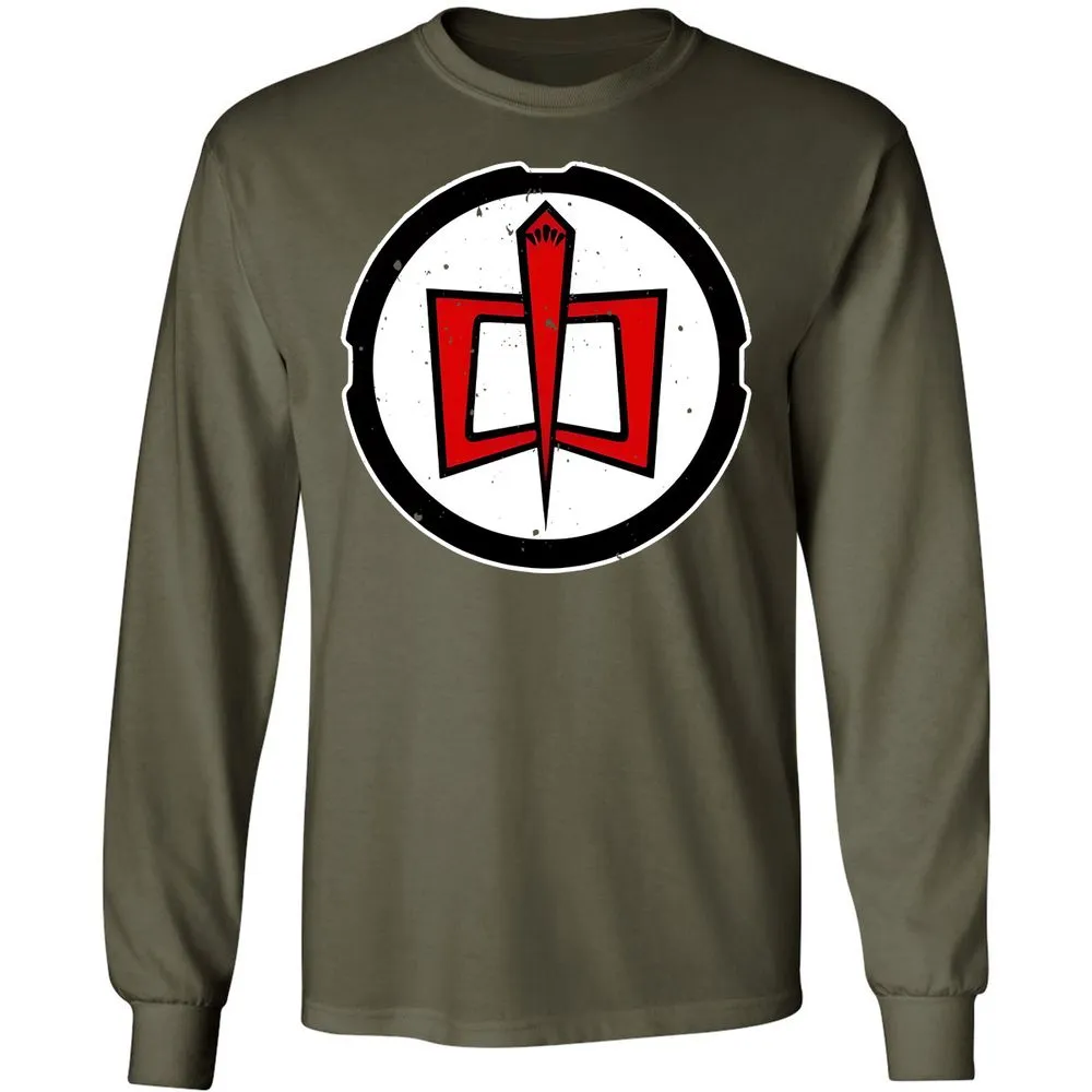 Long Sleeve T-Shirt - 9VAKQEX3 - Military Green - 16