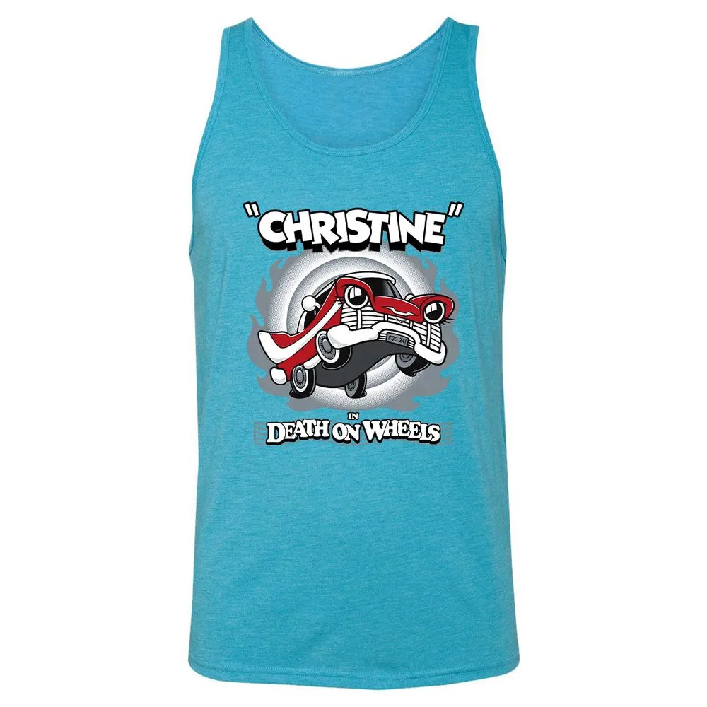 Unisex Jersey Tank - UQTJAKSM - Aqua Triblend - 3