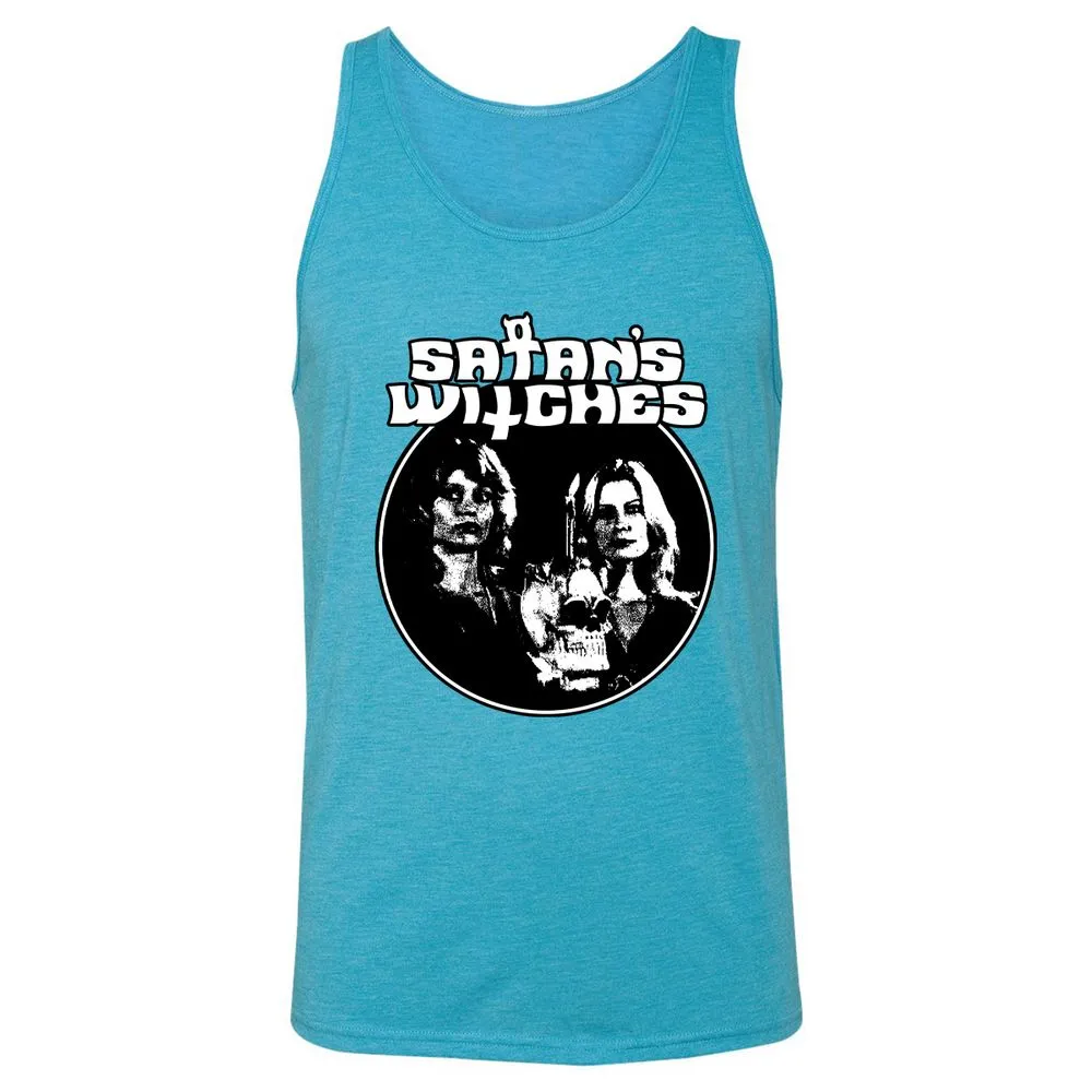 Unisex Jersey Tank - K1FDHKHA - Aqua Triblend - 3