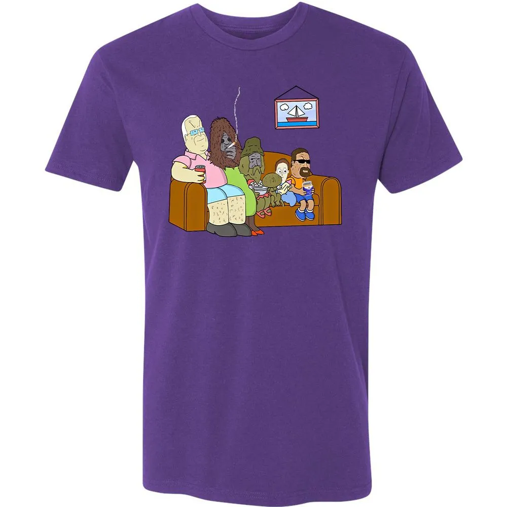 Premium Unisex T-Shirt - CGB3H2SA - Purple Rush - 7