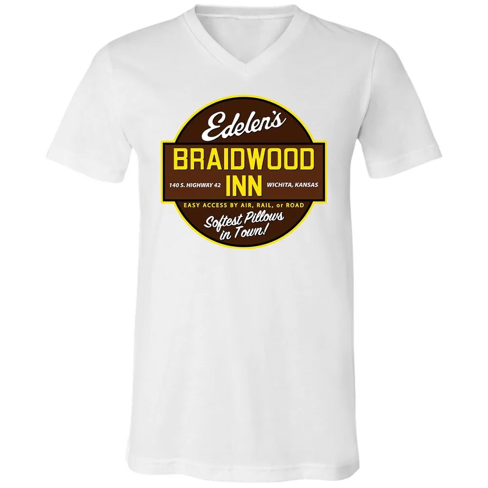Unisex V-Neck T-Shirt - 9FU9CDWA - White - 5