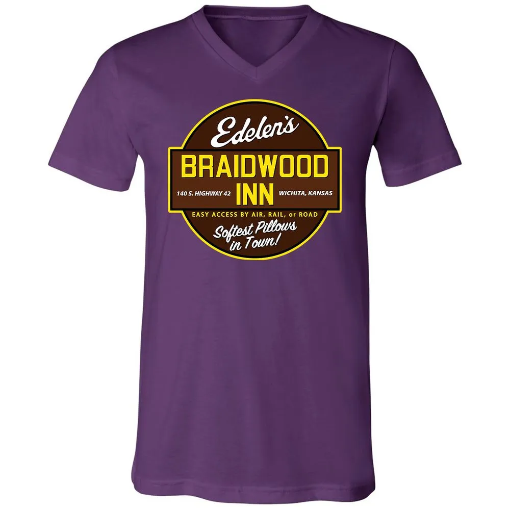 Unisex V-Neck T-Shirt - 9FU9CDWA - Team Purple - 9