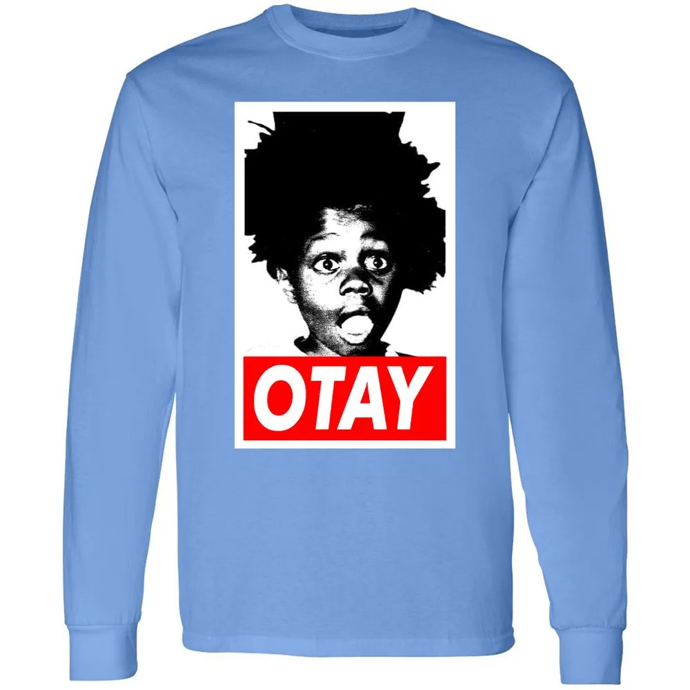 Long Sleeve T-Shirt - GZ91YK5A - Carolina Blue - 12