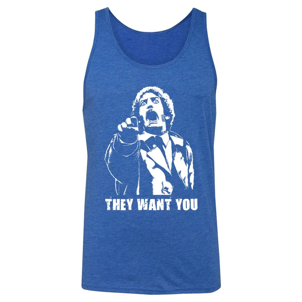 Unisex Jersey Tank - BTDT3U9E - True Royal Triblend - 12
