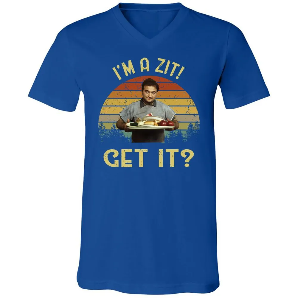Unisex V-Neck T-Shirt - PFFD42LY - True Royal - 4