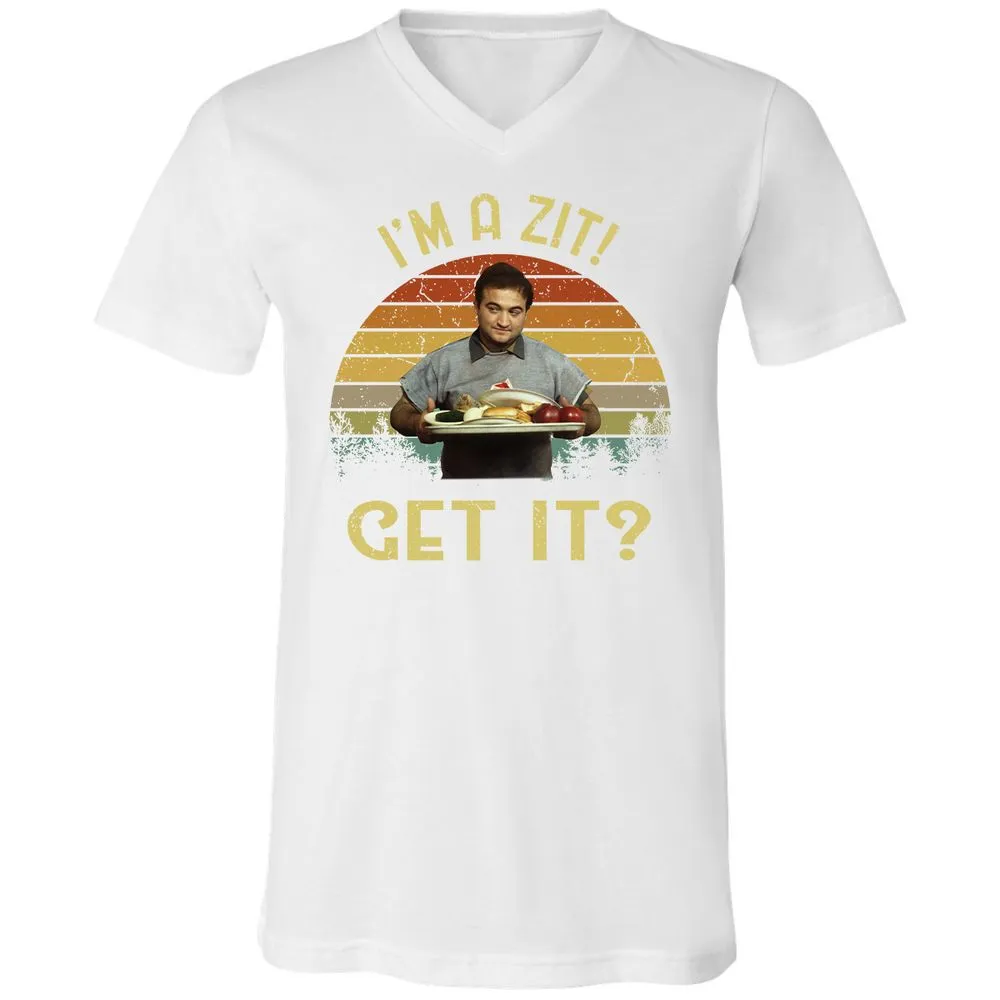 Unisex V-Neck T-Shirt - PFFD42LY - White - 5