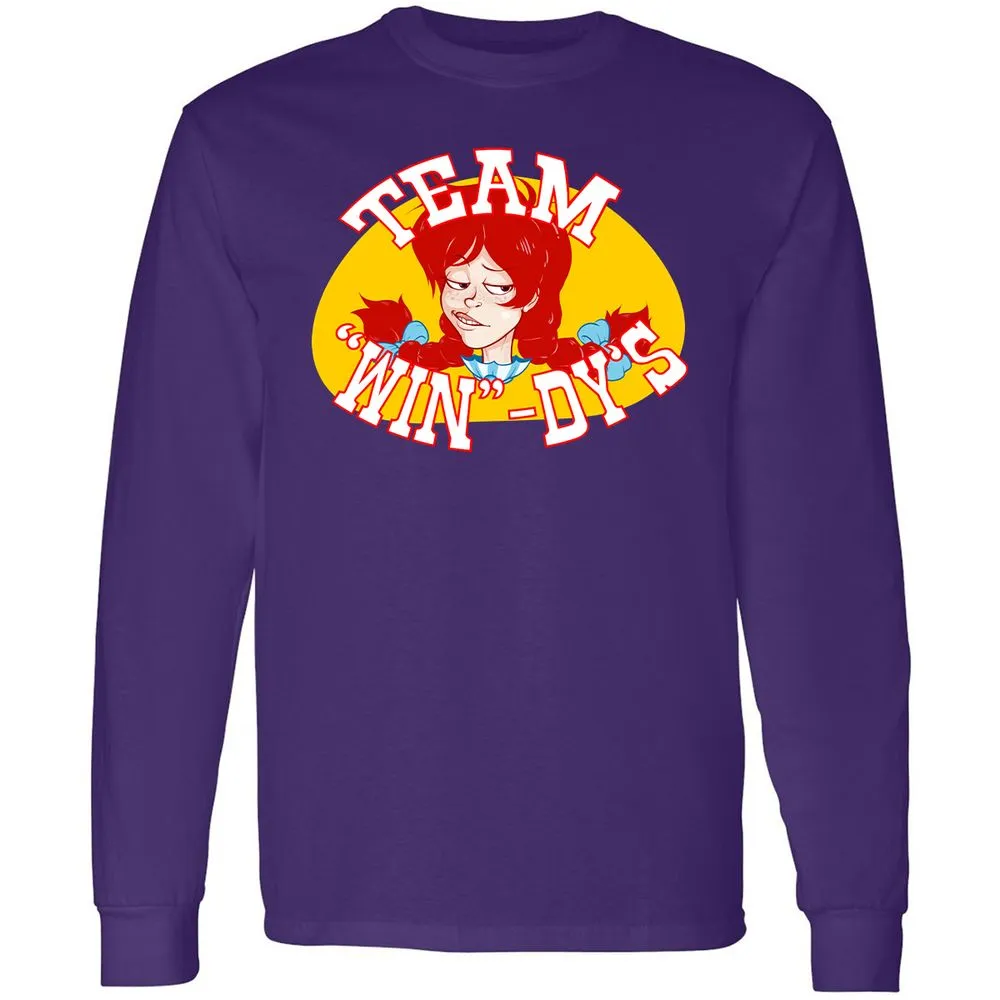 Long Sleeve T-Shirt - HM26YLZ6 - Purple - 13