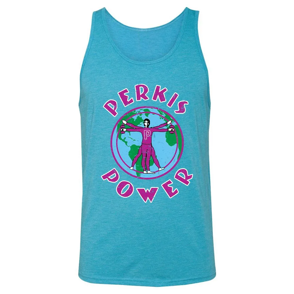 Unisex Jersey Tank - 33NHDDCL - Aqua Triblend - 3