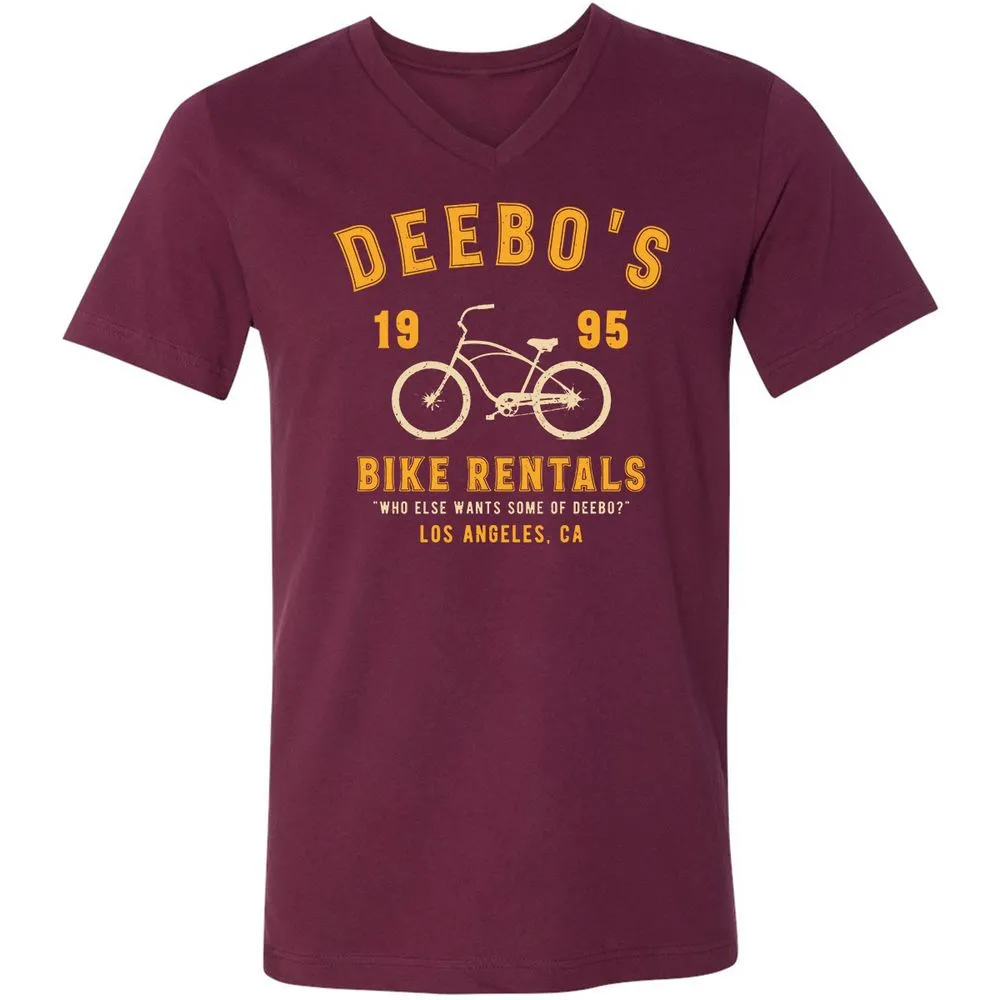 Unisex V-Neck T-Shirt - 5SH31TV4 - Maroon - 6