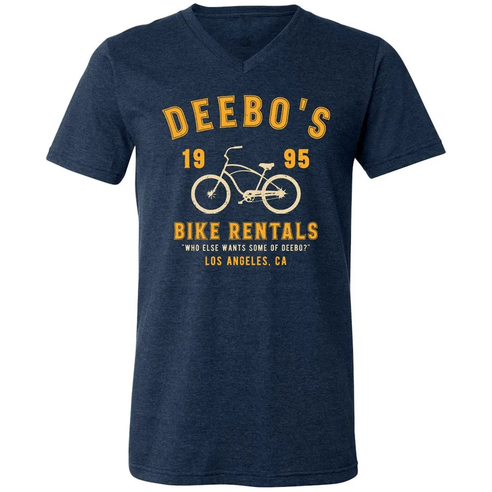 Unisex V-Neck T-Shirt - 5SH31TV4 - Heather Navy - 15
