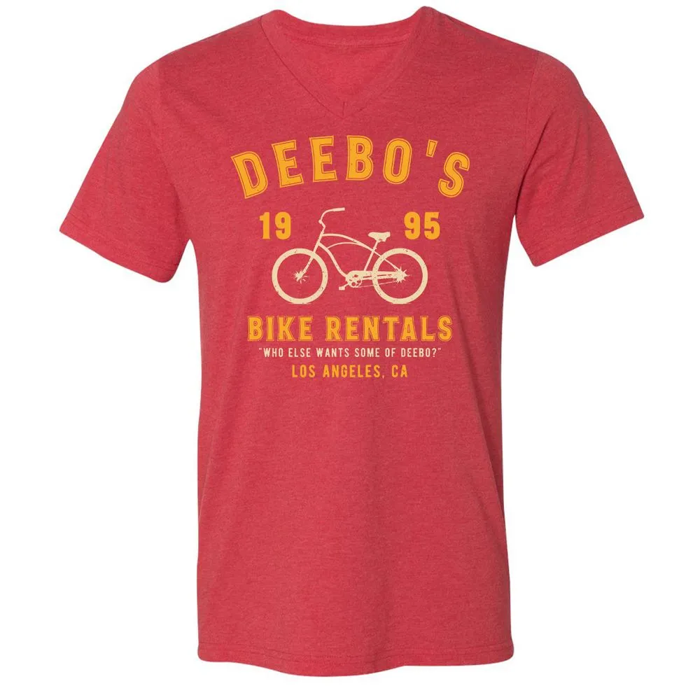 Unisex V-Neck T-Shirt - 5SH31TV4 - Heather Red - 16