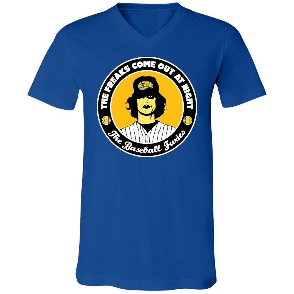 Unisex V-Neck T-Shirt - LVYPQWQS - True Royal - 4