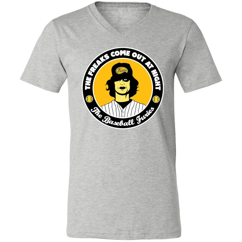 Unisex V-Neck T-Shirt - LVYPQWQS - Athletic Heather - 7