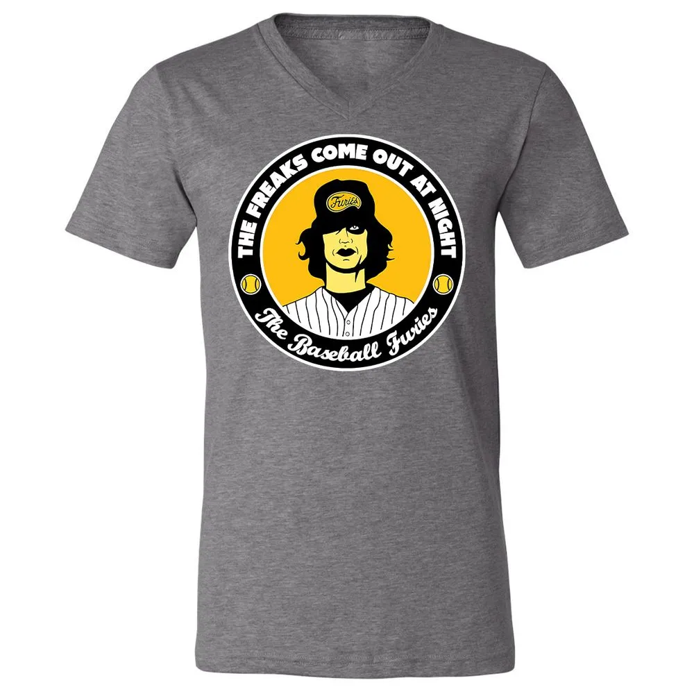Unisex V-Neck T-Shirt - LVYPQWQS - Deep Heather - 13