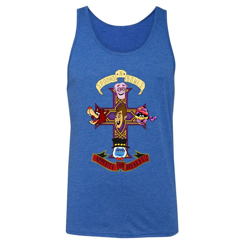 Unisex Jersey Tank - E4JGYBLL - True Royal Triblend - 12